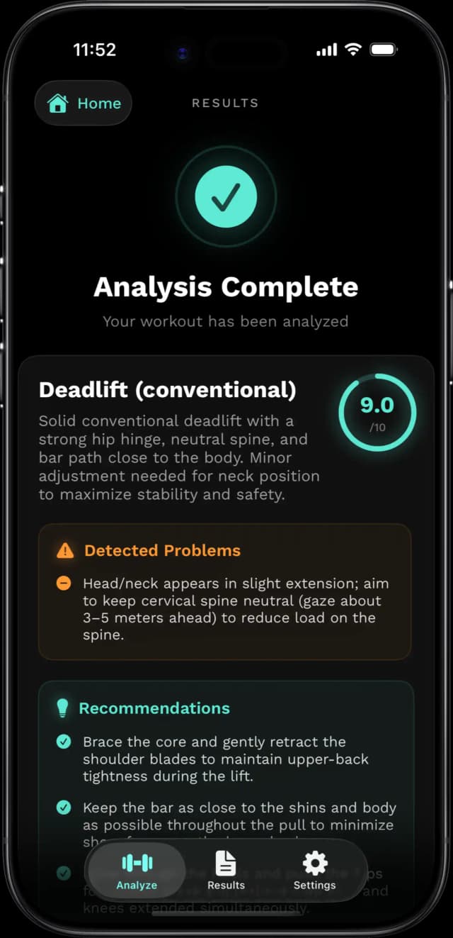 Secondary App Screen